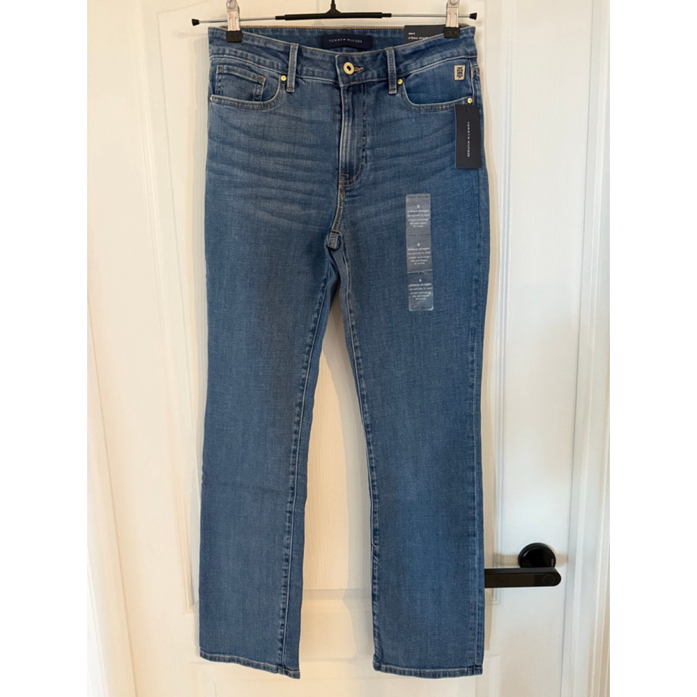 Women's Tommy Hilfiger Blue Tribeca Straight Leg Jeans Size 6